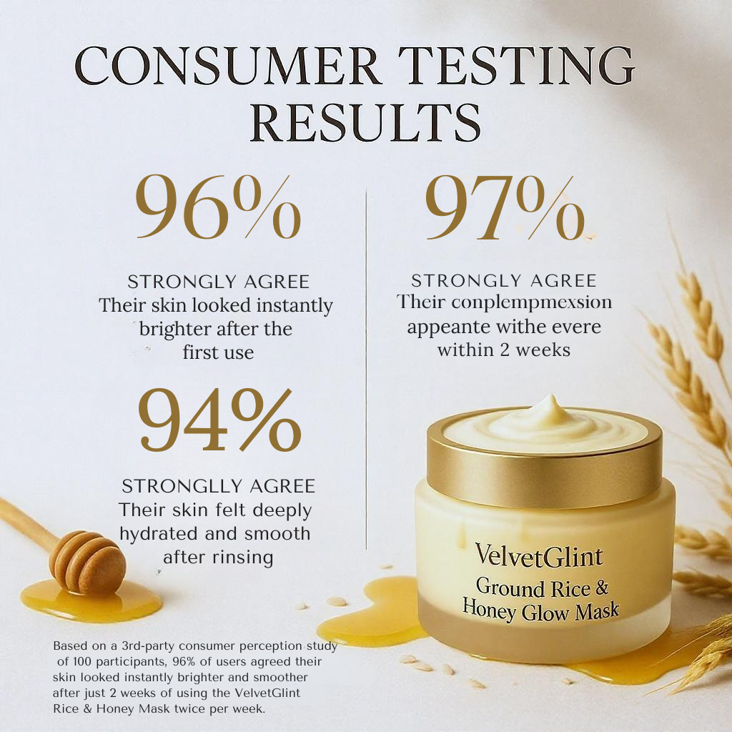 VelvetGlint™ GlowGrain Mask