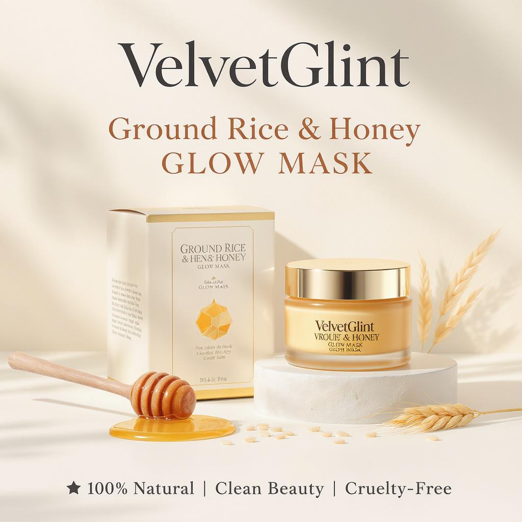 VelvetGlint™ GlowGrain Mask