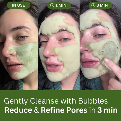 VelvetGlint™ Holy Basil Bubble Deep Mask